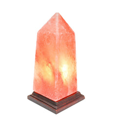 Himalayan Salt Obelisk Shape Lamp