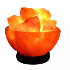 Bowl Shaped Glow Natural Pink Himalayan Salt Lamp