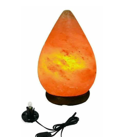 Best Attractive Candle Flame Shape Himalayan Rock Salt Lamp Home and Office Decoration