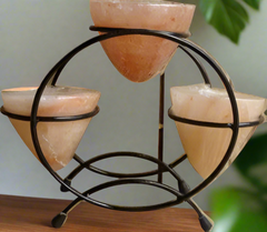 3 Piece Candle Stand Crafted