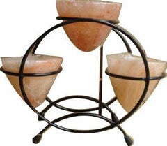 3 Piece Candle Stand Crafted
