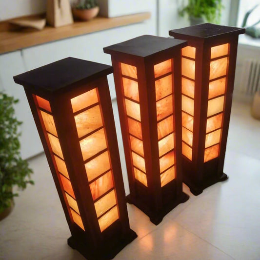 48" Pillar Lamp with 24 Tiles