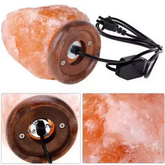 Stone Shape Pure natural Household Decorative Crystal Salt Lamp office decoration Exquisite Night Lamp
