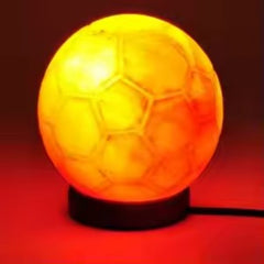Himalayan Salt Football Shape Lamps with Bulb & Wiring , Wholesale Himalayan Salt Lamps, Electric Himalayan Salt Lamps
