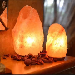 Stone Shape Pure natural Household Decorative Crystal Salt Lamp office decoration Exquisite Night Lamp