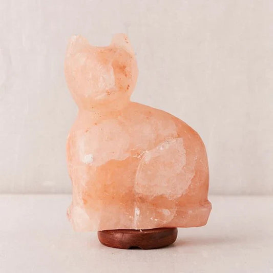 Cat Shaped Himalayan Salt Lamp