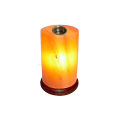 Cylinder Shaped Oil Burner Aroma Diffuser Himalayan Salt lamp