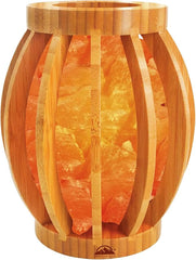 Globe Shape Wooden Basket Ball with Chunks Organic Material best decoration for home and office