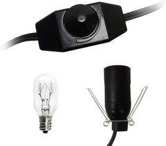 Night Lamp Crafted (Cylinder Shape) with Holder & Bulb 1Lb