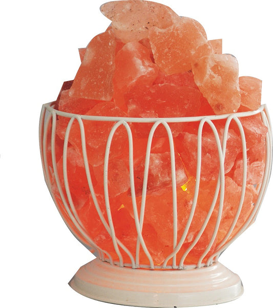 Iron Metal Basket  11 Lbs white iron