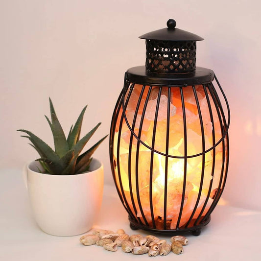 METAL BASKET LANTERN SHAPE