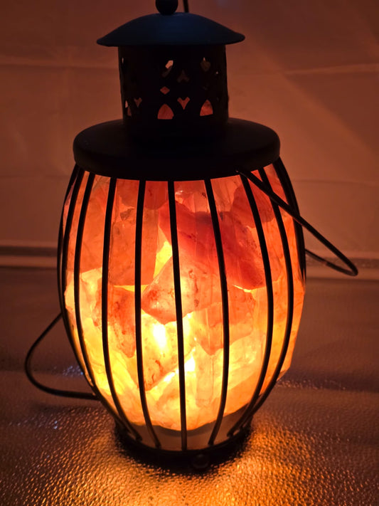 METAL BASKET LANTERN SHAPE