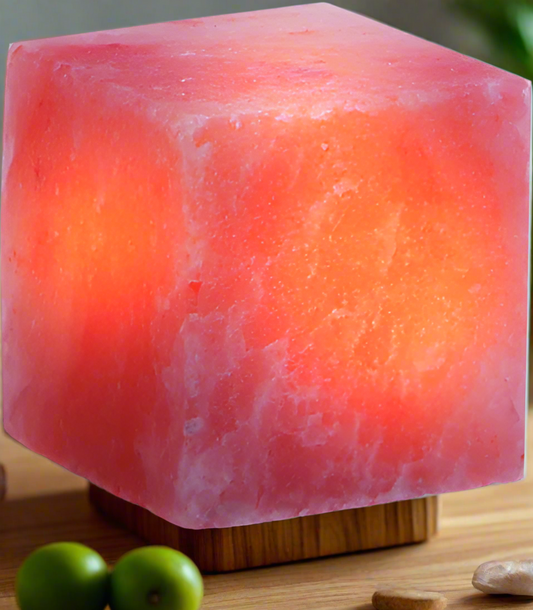 Rectangle Shape Salt Lamp 4 by 6 Inches