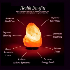 Stone Shape Pure natural Household Decorative Crystal Salt Lamp office decoration Exquisite Night Lamp