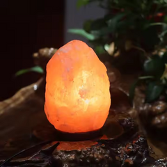 Stone Shape Pure natural Household Decorative Crystal Salt Lamp office decoration Exquisite Night Lamp
