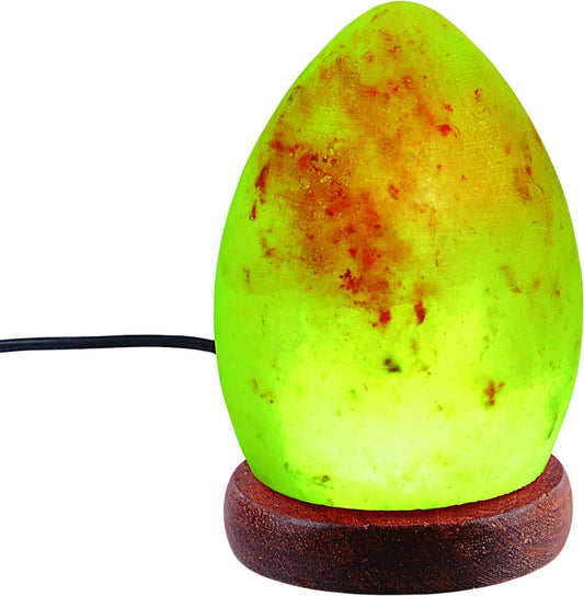 USB Mini Salt Lamp Crafted (Ball, Egg, Pyramid & Bowl Shapes)