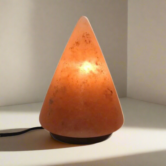 Conical Shape Himalayan Pink Salt Lamp
