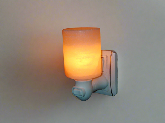 Night Lamp Crafted (Cylinder Shape) with Holder & Bulb 1Lb