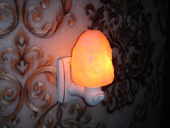Night Lamp Natural (Stone Shape) with Holder & Bulb 1LB