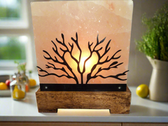 TILE LAMP 3D Himalayan Salt Lamp